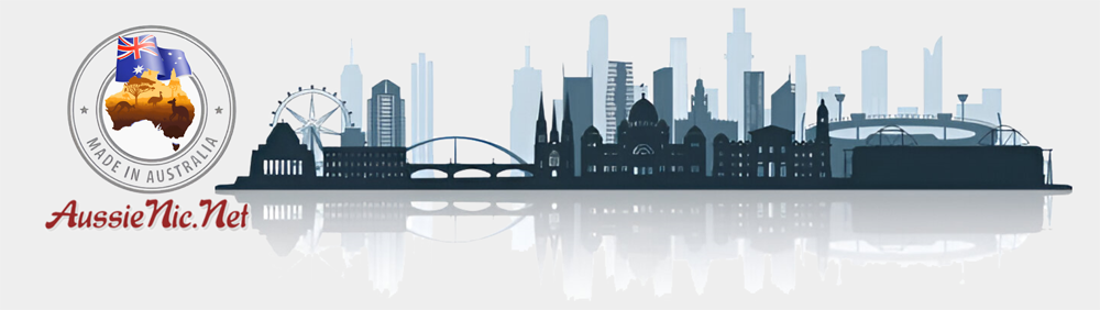 Made in Australia - Flinder street Melbourne Logo